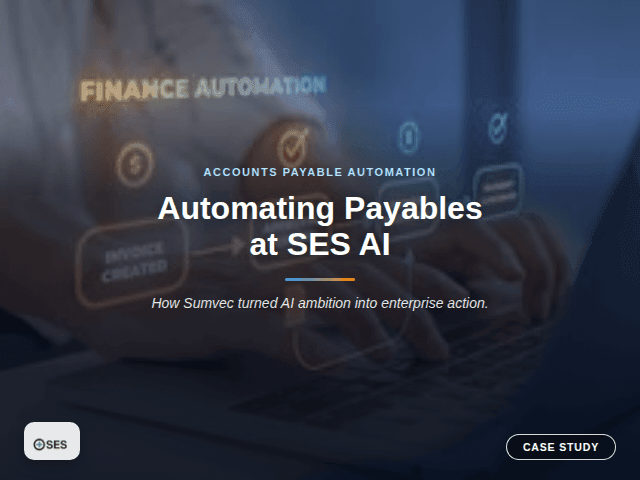 Automating Accounts Payable at SES AI